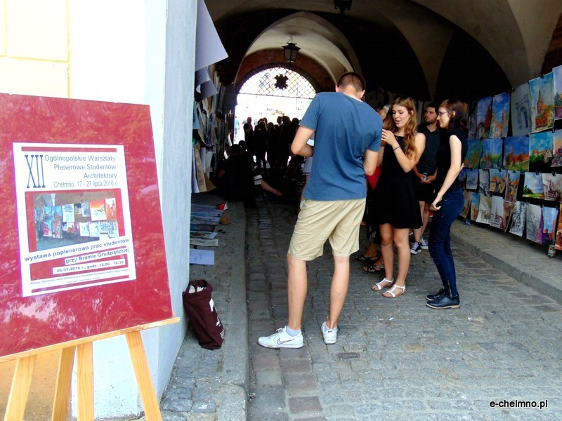 Wystawa poplenerowa prac studentów architektury