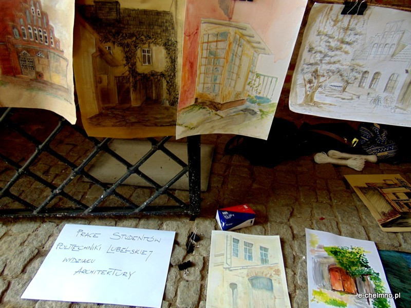Wystawa poplenerowa prac studentów architektury