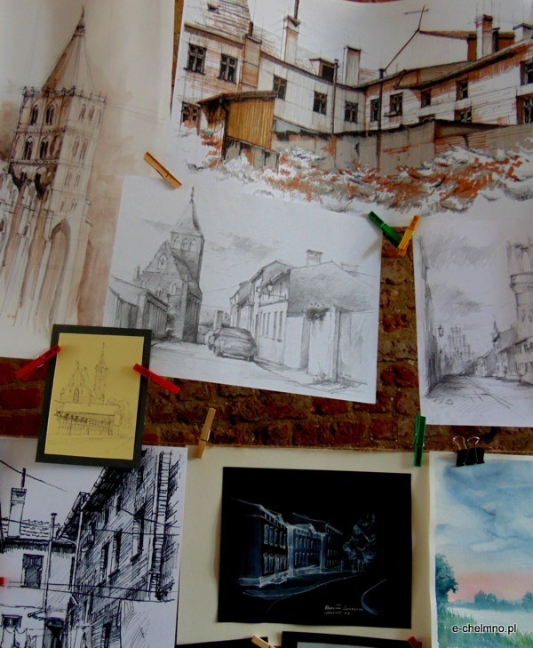 Wystawa poplenerowa prac studentów architektury