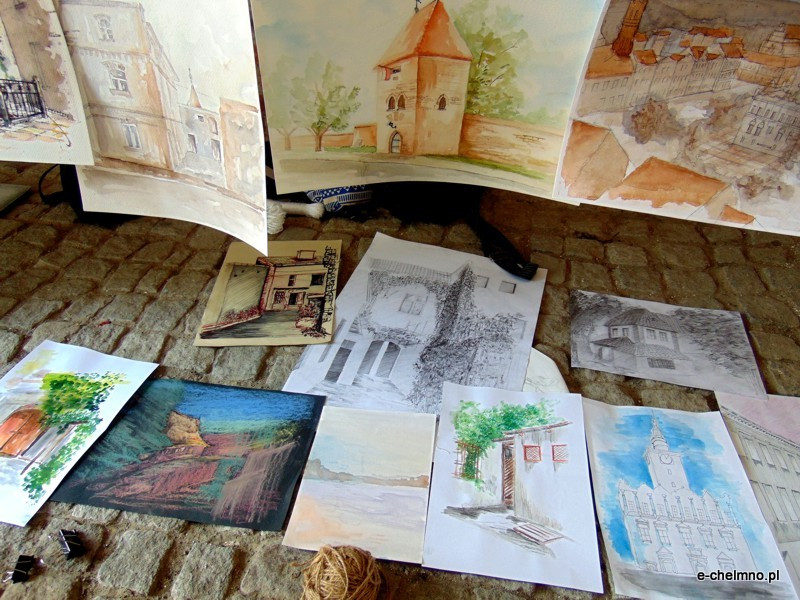 Wystawa poplenerowa prac studentów architektury