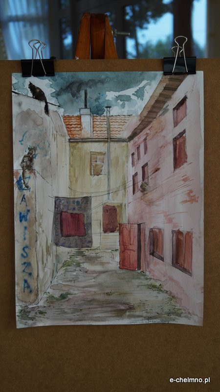 Zakończenie warsztatów plenerowych - rozdanie nagród