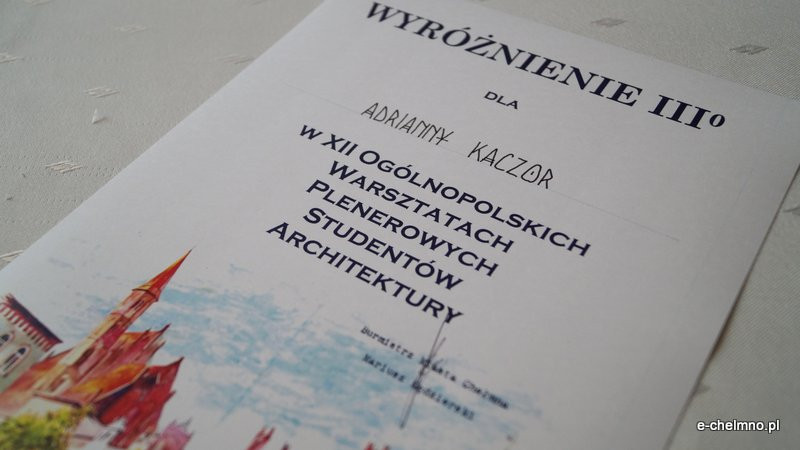 Zakończenie warsztatów plenerowych - rozdanie nagród