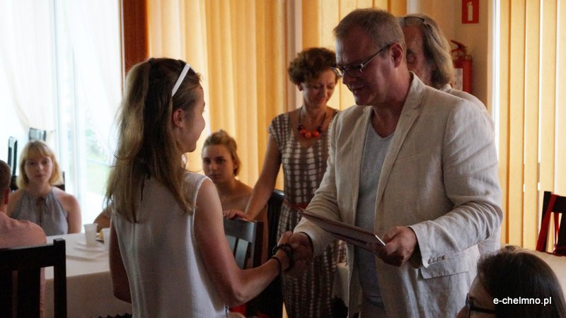 Zakończenie warsztatów plenerowych - rozdanie nagród