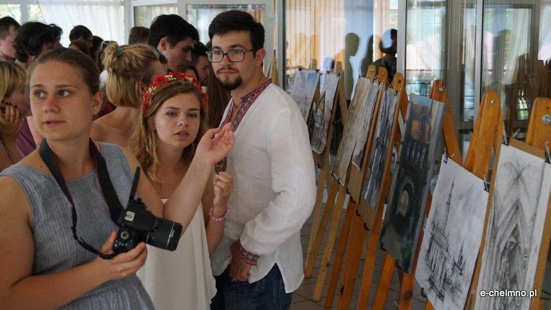 Zakończenie warsztatów plenerowych - rozdanie nagród