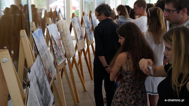 Zakończenie warsztatów plenerowych - rozdanie nagród