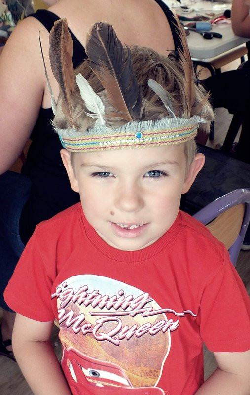 Kreatywne środy - Pióropusze i łapacze snów