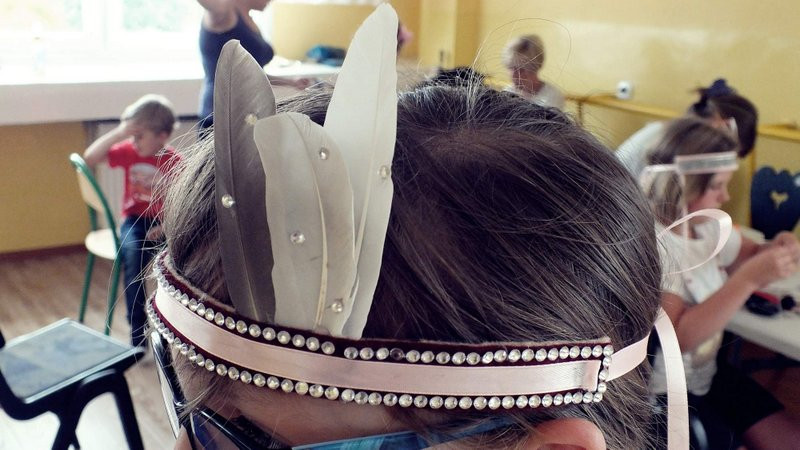 Kreatywne środy - Pióropusze i łapacze snów