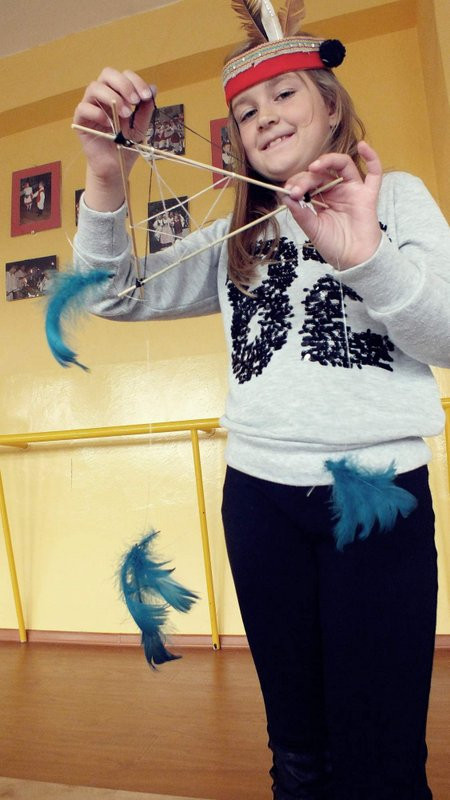 Kreatywne środy - Pióropusze i łapacze snów