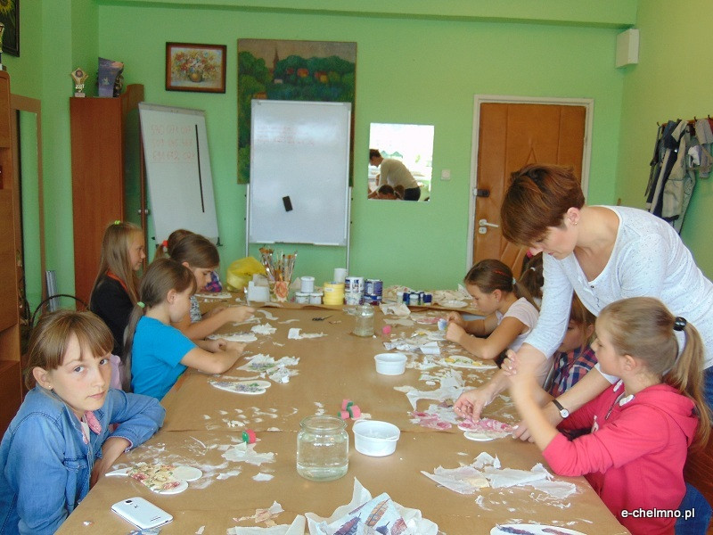 Warsztaty decoupage?u w ChDK