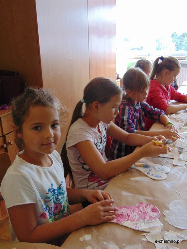 Warsztaty decoupage?u w ChDK