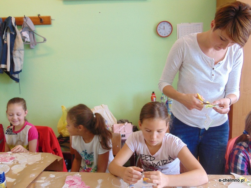 Warsztaty decoupage?u w ChDK