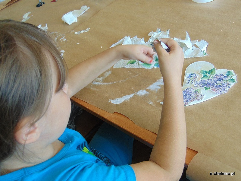 Warsztaty decoupage?u w ChDK