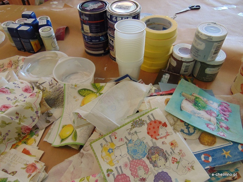 Warsztaty decoupage?u w ChDK