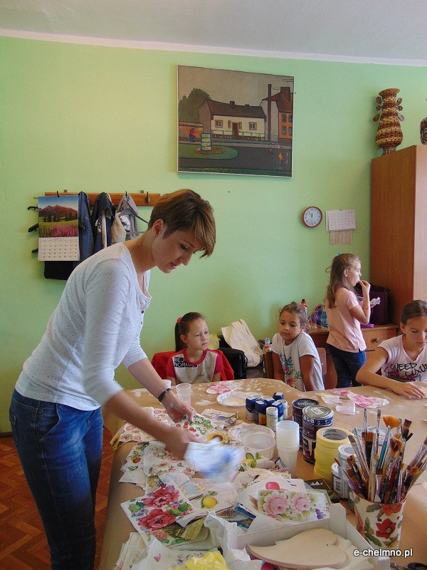 Warsztaty decoupage?u w ChDK