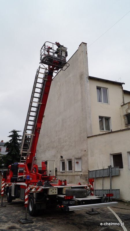 Pożar w ?Centralce?