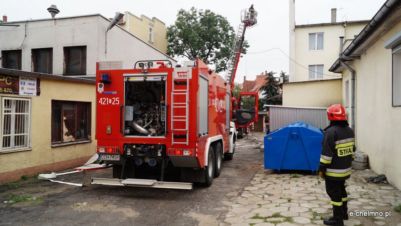 Pożar w ?Centralce?