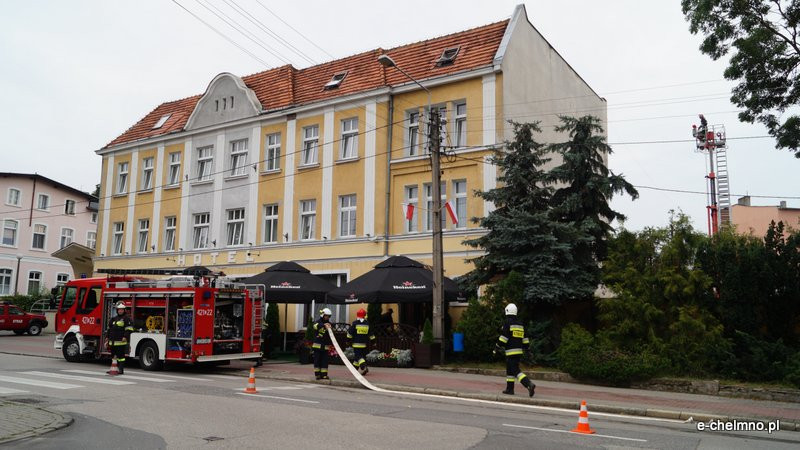 Pożar w ?Centralce?