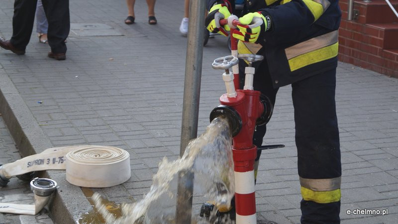 Alarm w chełmińskim banku