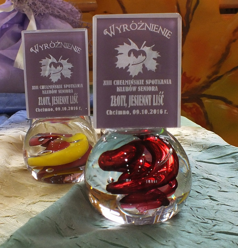 Prezentacje Artystyczne Seniorów w Chełmnie - nagrody wręczone