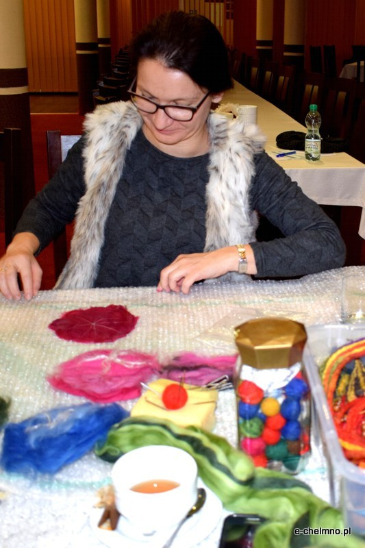 Warsztaty artystyczne - filcowanie na mokro