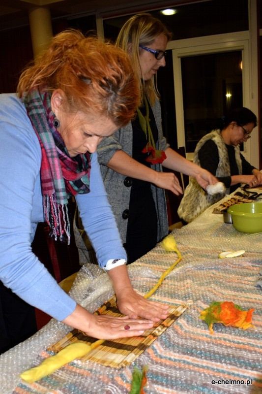 Warsztaty artystyczne - filcowanie na mokro