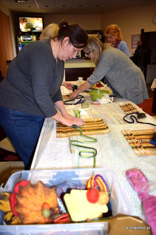 Warsztaty artystyczne - filcowanie na mokro