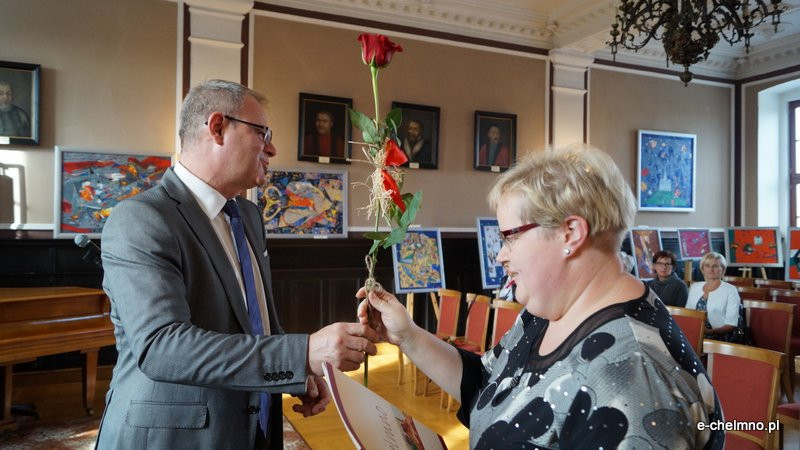 Burmistrz Miasta Chełmna wyróżnił najlepszych nauczycieli