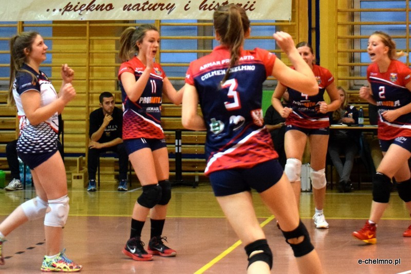 Zmagania siatkarek Armar ProfiAuto Culmen Chełmno z UKŻPS Kościan