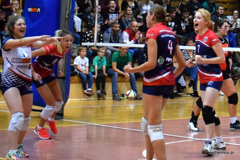 Zmagania siatkarek Armar ProfiAuto Culmen Chełmno z UKŻPS Kościan