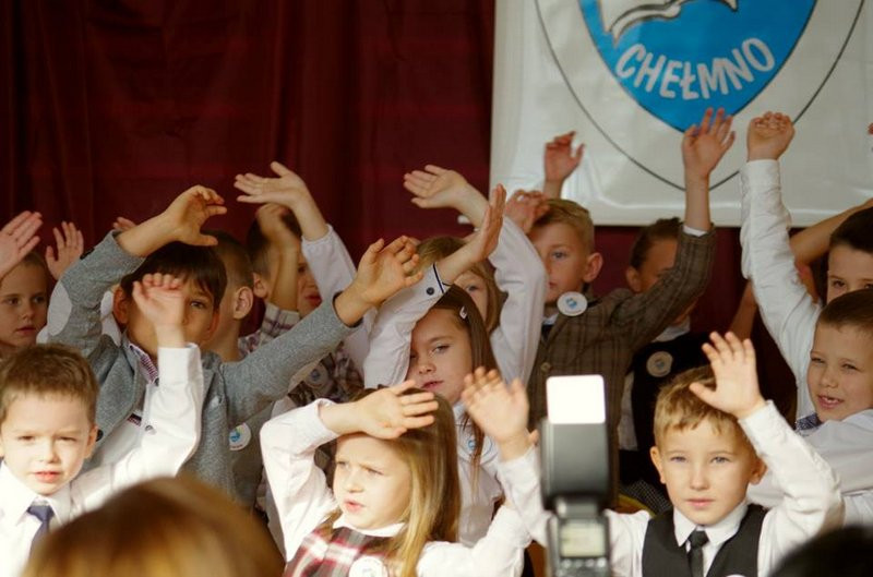 Ślubowanie pierwszoklasisty w ?Czwórce?