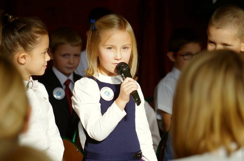 Ślubowanie pierwszoklasisty w ?Czwórce?