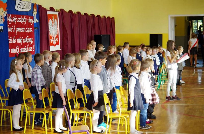 Ślubowanie pierwszoklasisty w ?Czwórce?