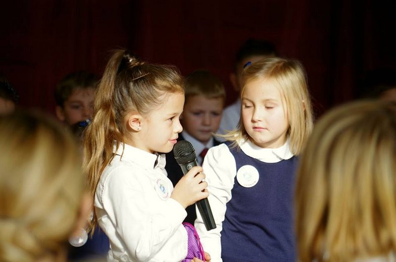 Ślubowanie pierwszoklasisty w ?Czwórce?