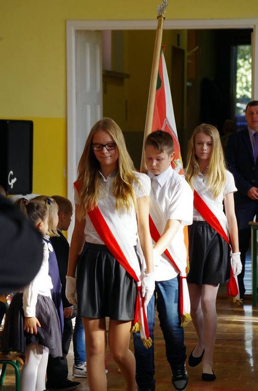 Ślubowanie pierwszoklasisty w ?Czwórce?