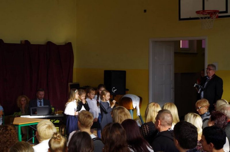 Ślubowanie pierwszoklasisty w ?Czwórce?