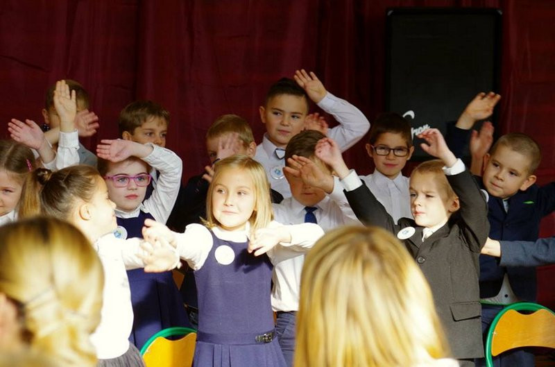 Ślubowanie pierwszoklasisty w ?Czwórce?