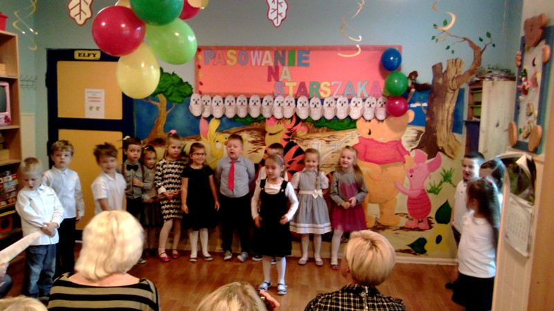 Pasowanie na starszaka w Przedszkolu 