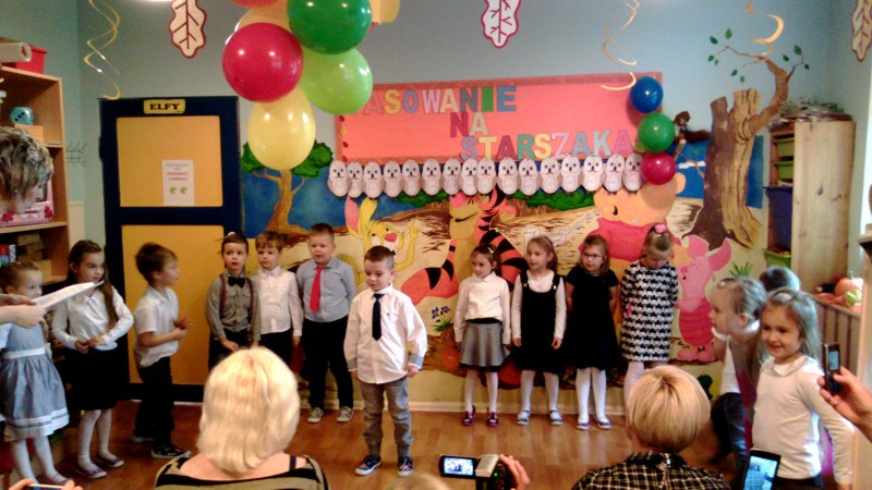 Pasowanie na starszaka w Przedszkolu 