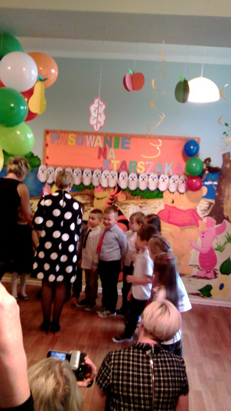 Pasowanie na starszaka w Przedszkolu 
