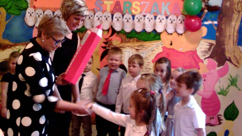 Pasowanie na starszaka w Przedszkolu 