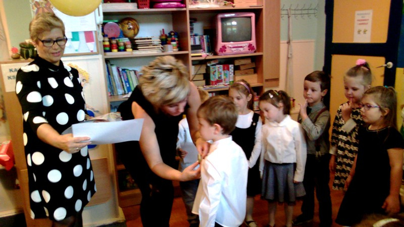 Pasowanie na starszaka w Przedszkolu 