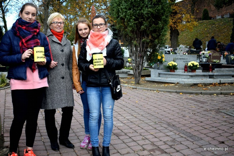 Kwesta na cmentarzu parafialnym