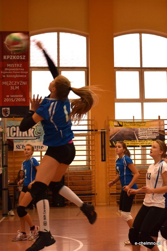 Kadetki Culmen Chełmno w wyrównanym meczu pokonały siatkarki z MUKS Spartakus Lniano