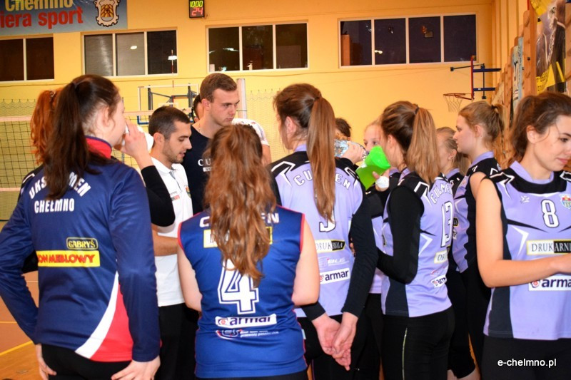 Kadetki Culmen Chełmno w wyrównanym meczu pokonały siatkarki z MUKS Spartakus Lniano
