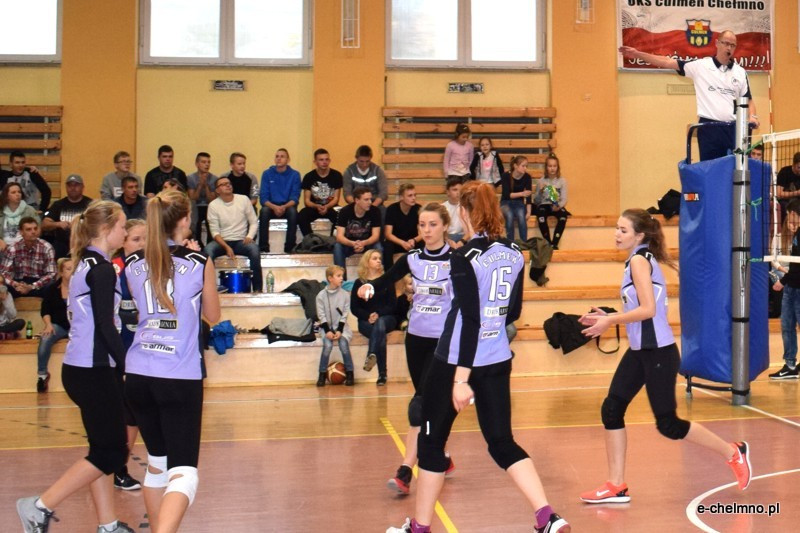 Kadetki Culmen Chełmno w wyrównanym meczu pokonały siatkarki z MUKS Spartakus Lniano