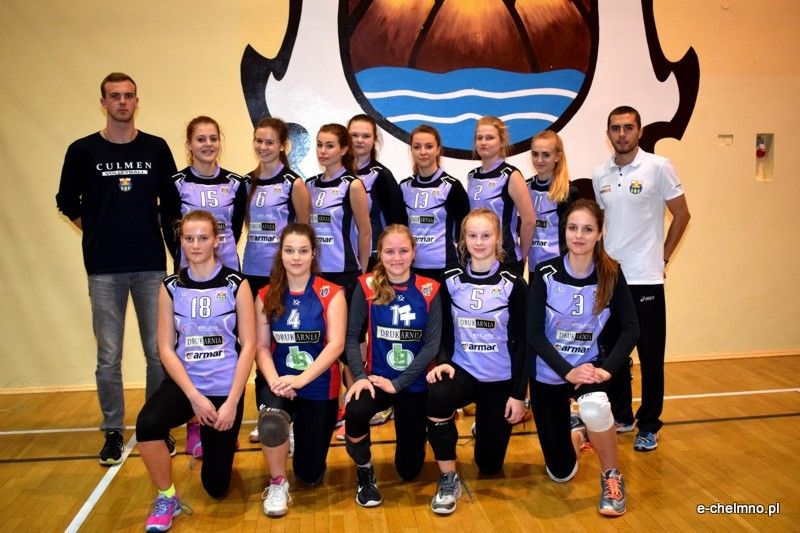 Kadetki Culmen Chełmno w wyrównanym meczu pokonały siatkarki z MUKS Spartakus Lniano