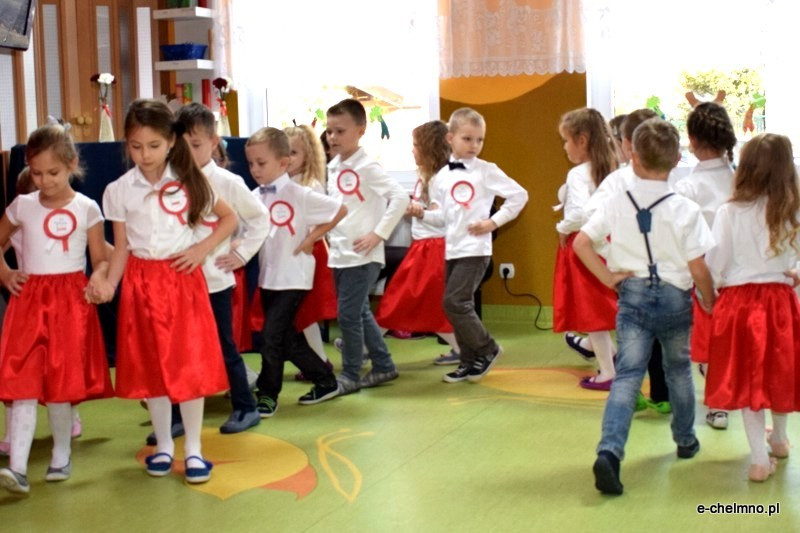 Tu wszędzie jest moja Ojczyzna - obchody Narodowego Święta Niepodległości w Przedszkolu 