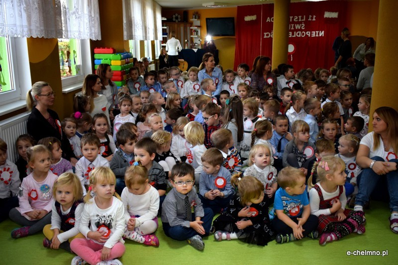 Tu wszędzie jest moja Ojczyzna - obchody Narodowego Święta Niepodległości w Przedszkolu 