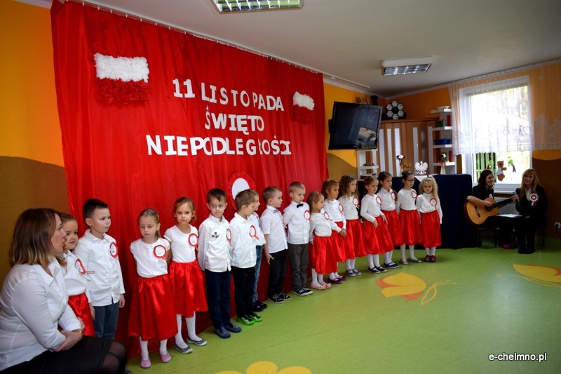 Tu wszędzie jest moja Ojczyzna - obchody Narodowego Święta Niepodległości w Przedszkolu 
