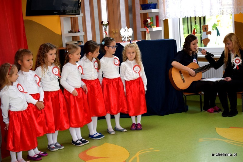 Tu wszędzie jest moja Ojczyzna - obchody Narodowego Święta Niepodległości w Przedszkolu 